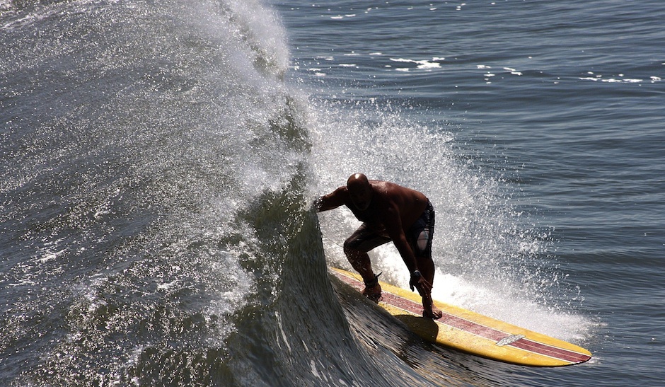 Sane O\'Neill owns Jennettes Pier.  Photo: Mickey McCarthy. 